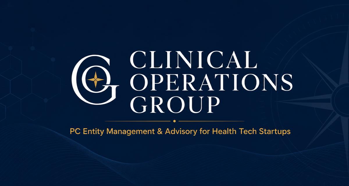 Clinical Operations Group | PC Entity & Health Tech Advisory